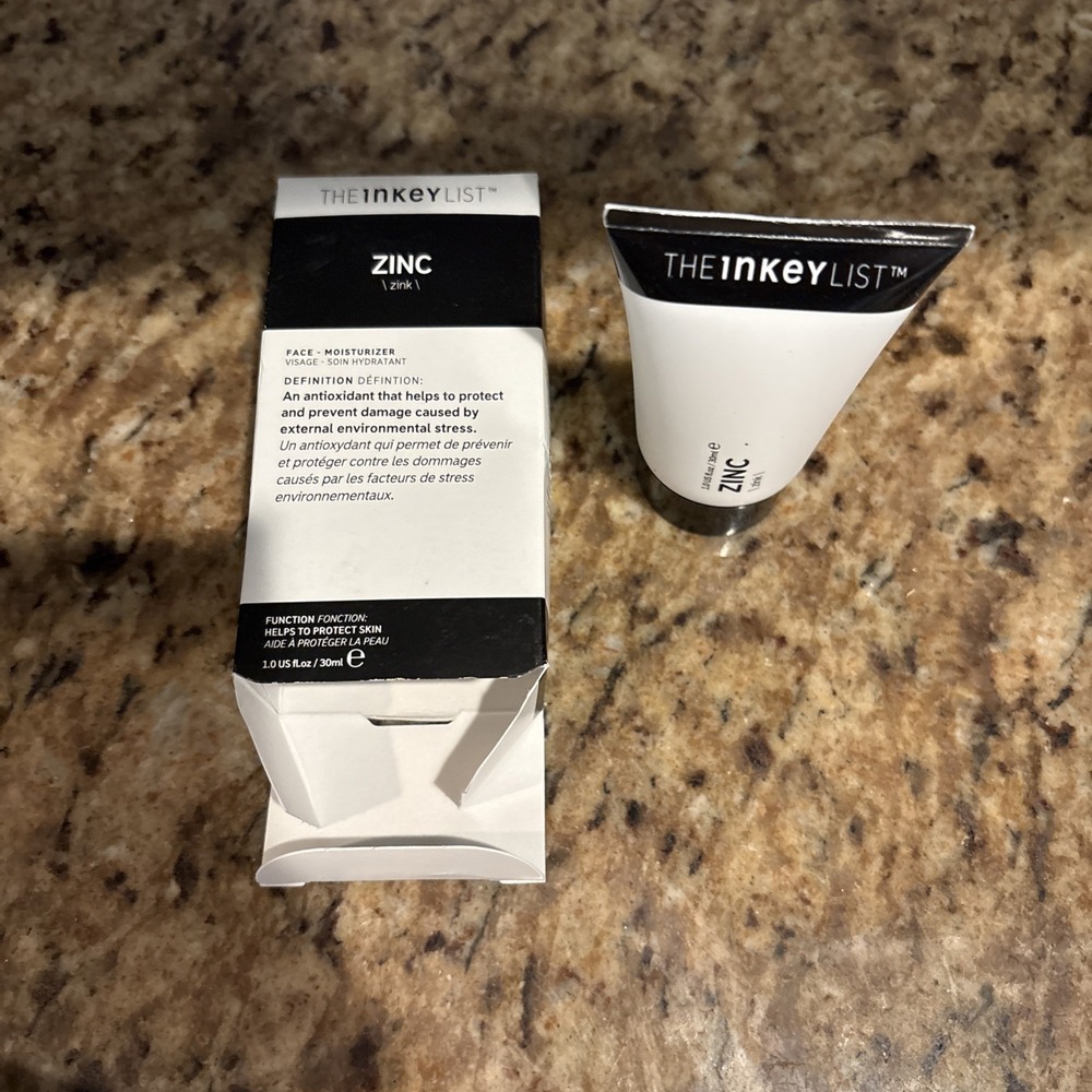 THE INKEY LIST‎ Zinc Oxide Cream Moisturiser 1oz /30ml NIB